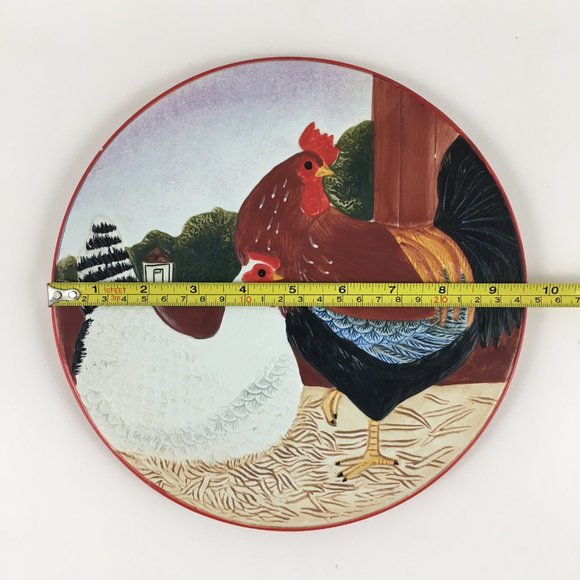 Noble Excellence Chicken Scratch Textured Trivet 9 1/2" - Picture 6 of 6